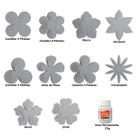 Moldes Flores Flor Máquina De Cortar Fita Moldes Em Inox A67