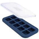 Moldes para congelador de silicone Souper Cubes, 30 ml de mirtilo, pacote com 1 pacote