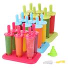 Moldes para picolé BAKHUK 3 conjuntos de moldes para picolé com funil e escova