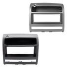 Moldura 1 Din Fiat Idea Palio Strada Siena CD / MP3 DVD - Cinza Kiron ou Prata