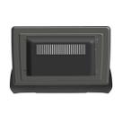 Moldura 10.1 Flutuante Chinês Fiat Argo 17 Cronos 18 - Preto fosco C/ Filete grafite - 5874