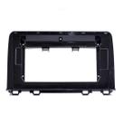 Moldura 10 Polegadas Black Piano Com Acabamento Prata CR-V 2017/2018/2019/2020 Expex - EPX10HO006