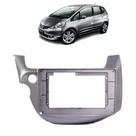 Moldura 10 polegadas honda fit 2009 a 2014 cinza