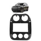 Moldura 10 polegadas jeep compass 2011/16 preto fosco Moldura 10 polegadas jeep compass 2011/16 preto fosco