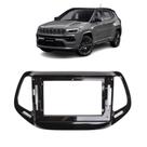 Moldura 10" polegadas jeep compass 2017/21 black piano Moldura 10" polegadas jeep compass 2017/21 black piano