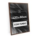 Moldura 120x80 Cm C/ Fundo Quadro Foto Retrato Mdf Emoldurar Painel Quebra-cabeça