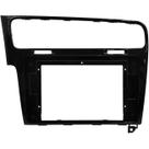 Moldura 2 Din 10 Polegada Golf 14 a 19 Black Pian Epx10vw002