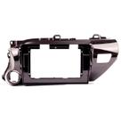 Moldura 2 Din 10 Polegadas Hilux 17 a 21 Black Pi Epx10to004