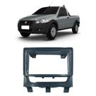 Moldura 2 din 9 polegadas Fiat Strada 2012 até 2015 Grafite Expex EPX9FT003 Moldura 2 din 9 polegadas Fiat Strada 2012 até 2015 Grafite Expex EPX9FT003