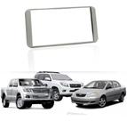 Moldura 2 Din Corolla 2003 A 2007 Hilux 2005 A 2011 Cinza