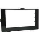 Moldura 2 Din Corolla 2018 Black Piano Painel Central Mp5 Dvd Som Expex Novum Epx327