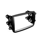 Moldura 2 Din Duster Sandero Logan Captur 2011 até 2020 Black Pianno CH Expex - EPX323