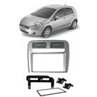 Moldura 2 Din Fiamon 3333 Fiat Punto 2008 até 2012 Prata Moldura 2 Din Fiamon 3333 Fiat Punto 2008 até 2012 Prata