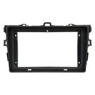 Moldura 2 Din Fiamon 9 Polegadas Toyota Corolla 2008 a 2014 Grafite