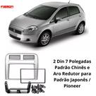 Moldura 2 Din Fiamon Fiat Punto 2008 A 2012 Prata Moldura 2 Din Fiamon Fiat Punto 2008 A 2012 Prata