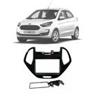 Moldura 2 din Fiamon Ford Ka de 2018 até 2021 Preta Moldura 2 din Fiamon Ford Ka de 2018 até 2021 Preta