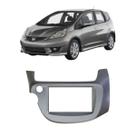 Moldura 2 din fiamon grafite honda fit 09 14 Moldura 2 din fiamon grafite honda fit 09 14