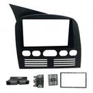 Moldura 2 Din Fiat Palio, Siena, Strada, Weekend G1 1996 à 2003 Preto Fosco Fiamon