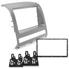 Moldura 2 din fiat palio/strada advent/palio weekend/palio adv/ideia/siena 08/12 - prata- uv protec