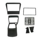 Moldura 2 Din GM Celta G1 00/05 e Prisma 00/05 Preta Com Console (Japonês/Chinês) - (5957)