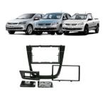 Moldura 2 Din Gol/Saveiro/Voyage G5 Preto EPX079