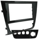 Moldura 2 Din Gol Saveiro Voyage G6 2012 à 2016 Black Piano Painel Central Mp5 Dvd Som Expex Epx 312