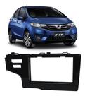 Moldura 2 Din Honda Fit 2015, 2016, 2017, 2018, 2019 - Black Piano