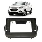 Moldura 2 Din Hyundai IX35 10" Polegadas 2010 em Diante - Preto Moldura 2 Din Hyundai IX35 10" Polegadas 2010 em Diante - Preto