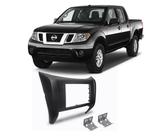 Moldura 2 Din Nissan Frontier 2017/2018/2019 Preta JP/CH EPX422