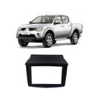Moldura 2 din Preta Mitsubishi L200 Triton 2008 a 2015 9 Polegadas EPX9MT001 Moldura 2 din Preta Mitsubishi L200 Triton 2008 a 2015 9 Polegadas EPX9MT001