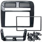 Moldura 2 Din Punto 2008 2009 2010 2011 2012 Black Pianno com duto de ar Expex - EPX 386 JP/CH