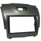 Moldura 2 Din S10 Trailblazer 2012 à 2016 Grafite Painel Central Multimidia 6.2 e 7 Polegada Mp5 Som