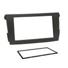 Moldura 2 Din Toyota Corolla 2008 A 2013 - Grafite