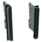 Moldura 2 Din Toyota Land Cruiser Prado 2004 à 2009 Preta Painel Central Multimidia 7 Polegadas Mp5