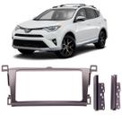Moldura 2 Din Toyota Rav4 2013/2015/2016/2017 Grafite CH/JP Expex - EPX109