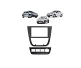 Moldura 2 Din VW G5 Gol, Saveiro, Voyage Suporte 4 Botões - Preta
