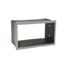 Moldura 2 Din VW Polo, Golf, Fox G2, Ecosport, Fiesta, Bora, Passat - Prata - Fiamon - 2909