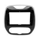 Moldura 2din Fiamon Renault Captur 2017 até 2021 Black Piano