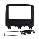 Moldura 2din Fiat Palio Way 2014, 2015, 2016, 2017, 2018 - Preta