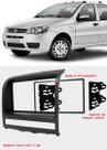 Moldura 2din Preta Fiat Palio Idea Siena Strada P Dvd 2 Din
