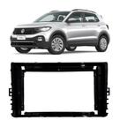 Moldura 2Din T-Cross Virtus Novo Polo 2019 em diante 9" Preto Expex - EPX9VW002