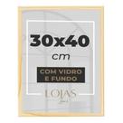 Moldura 30x40cm Com Acetato Certificado Diploma Fotografia - Marrom Moldura 30x40cm Com Acetato Certificado Diploma Fotografia - Marrom