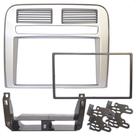 Moldura 7 Polegadas 2 Din Punto 2008 2009 2010 2011 2012 Prata com Duto de Ar JP/CH Expex - EPX 388