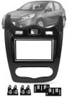 Moldura 7" Polegadas 2 Din Renault Sandero 2012 até 2014 - Black Piano