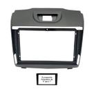 Moldura 9" e 7" GM S10 Trailblazer 2013 à 2015 - Grafite - 4289 Moldura 9" e 7" GM S10 Trailblazer 2013 à 2015 - Grafite - 4289