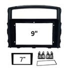 Moldura 9" e 7" Mitsubishi Pajero Full 10/20 - Black Piano - 5270