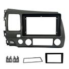 Moldura 9 e 7 Polegadas Honda Civic 07 a 11 - Grafite Original - 5676
