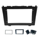 Moldura 9 e 7 Polegadas Honda CRV 08 a 11 - Preto - 4141