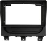 Moldura 9" Fiat Palio Way 2014 à 2018 - Preta - 4263