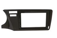 Moldura 9" Flutuante Chinês Honda City 15/21 C/ Botão Airbag Duplo - Black Piano - 4237 Moldura 9" Flutuante Chinês Honda City 15/21 C/ Botão Airbag Duplo - Black Piano - 4237